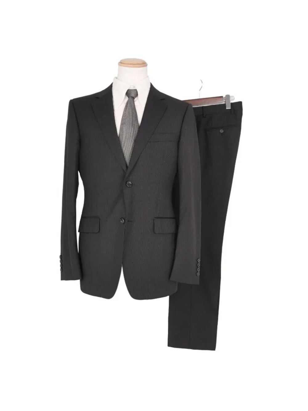 Gucci Set Suit Single Stripe Wool Lining